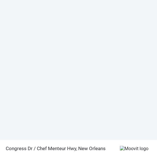 Congress Dr / Chef Menteur Hwy map