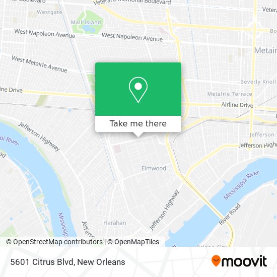 5601 Citrus Blvd map
