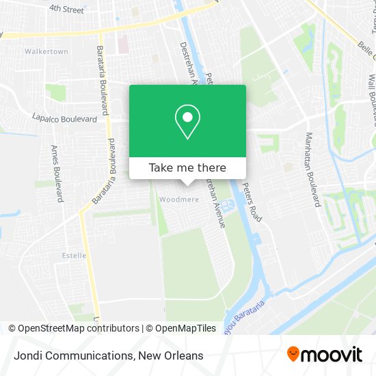 Mapa de Jondi Communications