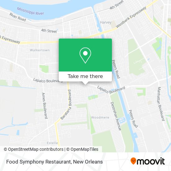 Food Symphony Restaurant map