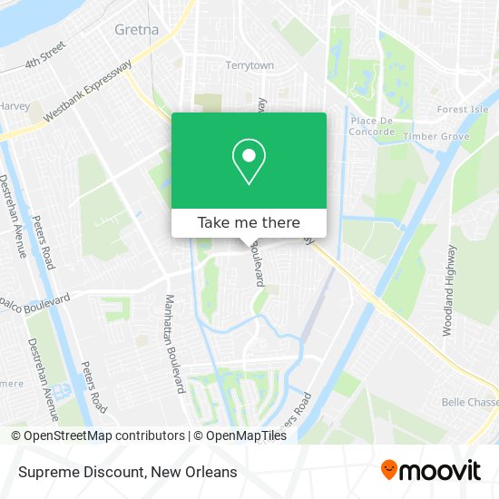 Supreme Discount map