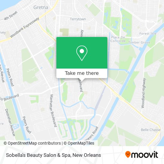 Sobella's Beauty Salon & Spa map