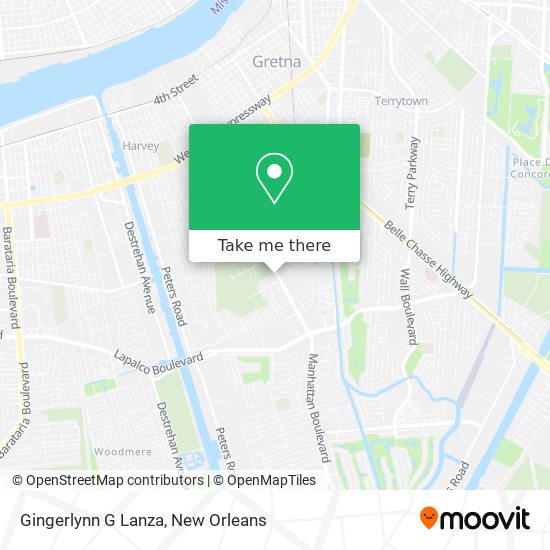 Gingerlynn G Lanza map