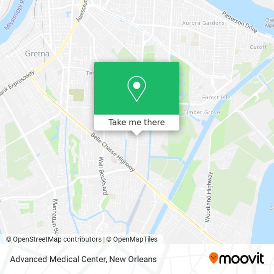 Advanced Medical Center map