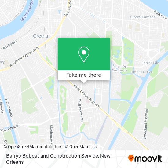Mapa de Barrys Bobcat and Construction Service