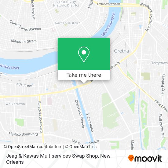 Jeag & Kawas Multiservices Swap Shop map