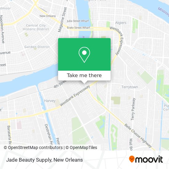 Jade Beauty Supply map