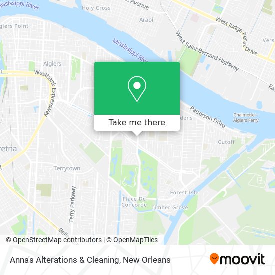 Anna's Alterations & Cleaning map