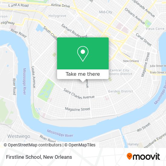 Firstline School map