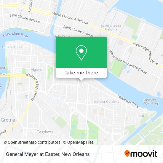 General Meyer at Easter map