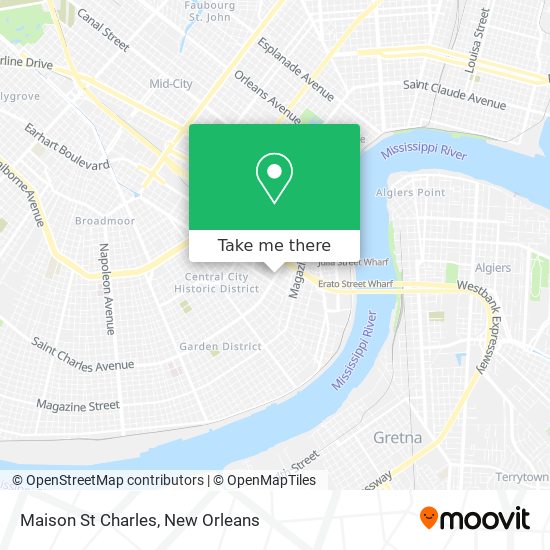 Mapa de Maison St Charles