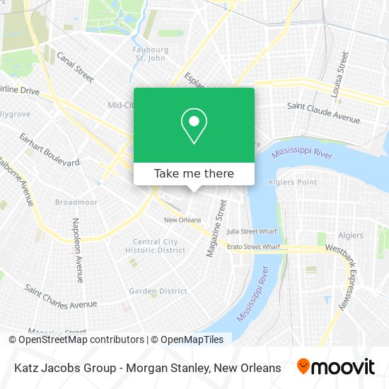 Mapa de Katz Jacobs Group - Morgan Stanley