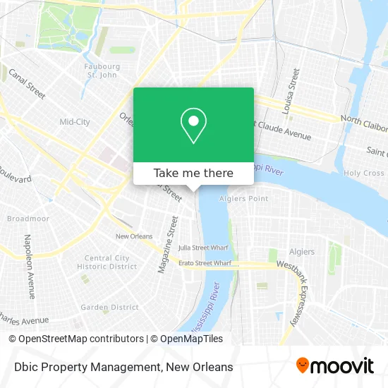 Dbic Property Management map