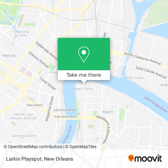 Larkin Playspot map