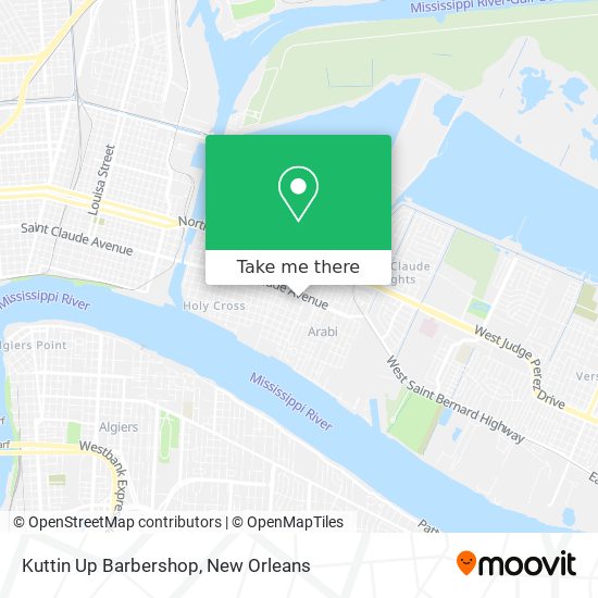 Kuttin Up Barbershop map