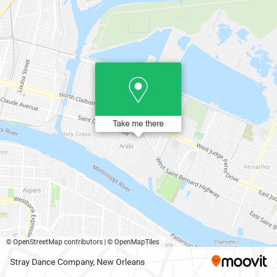 Stray Dance Company map