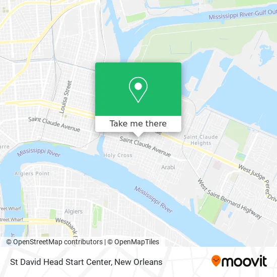 St David Head Start Center map