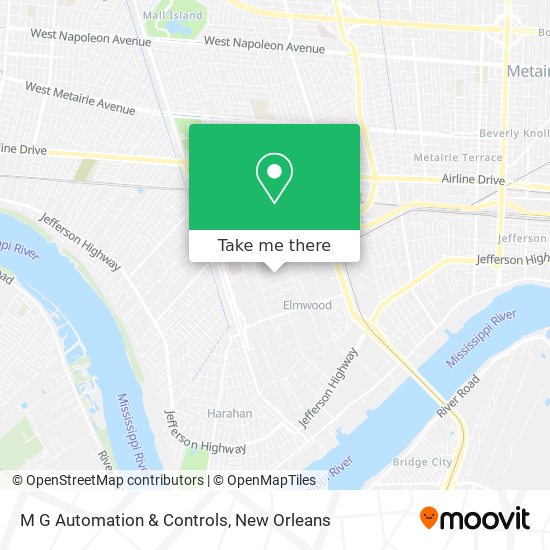 M G Automation & Controls map