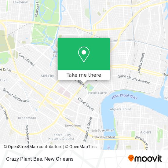 Crazy Plant Bae map