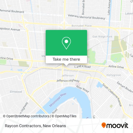 Raycon Contractors map