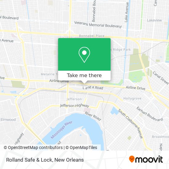 Mapa de Rolland Safe & Lock