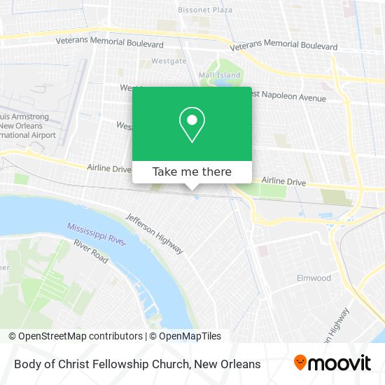 Body of Christ Fellowship Church map