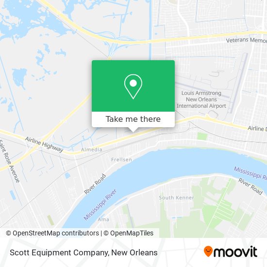 Mapa de Scott Equipment Company