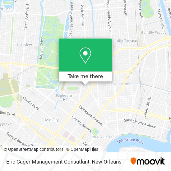 Mapa de Eric Cager Management Consutlant