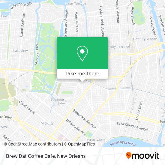 Brew Dat Coffee Cafe map