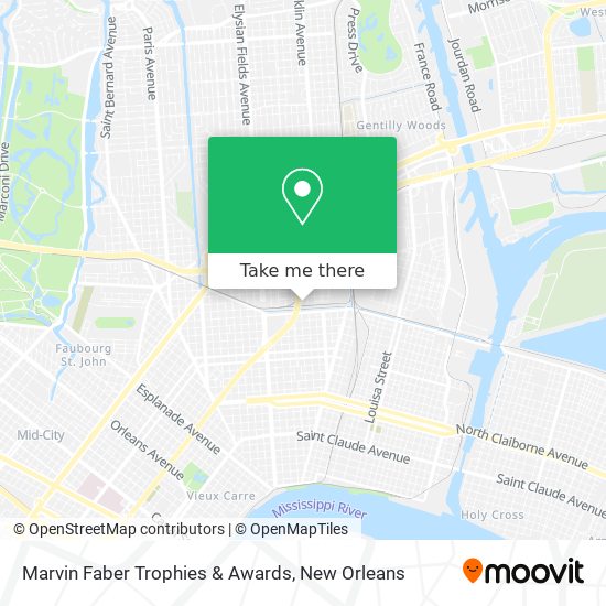 Mapa de Marvin Faber Trophies & Awards