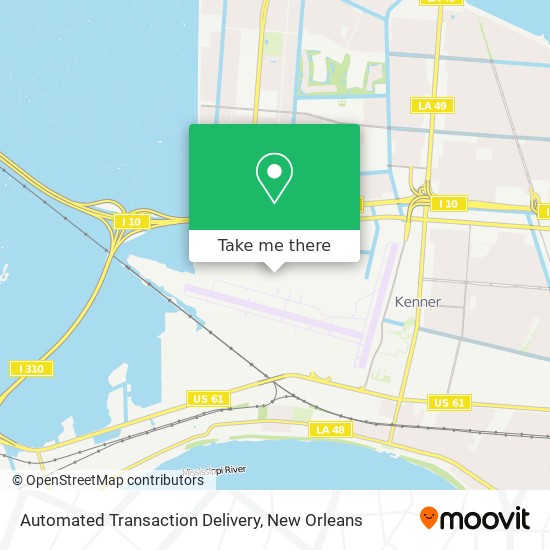 Automated Transaction Delivery map