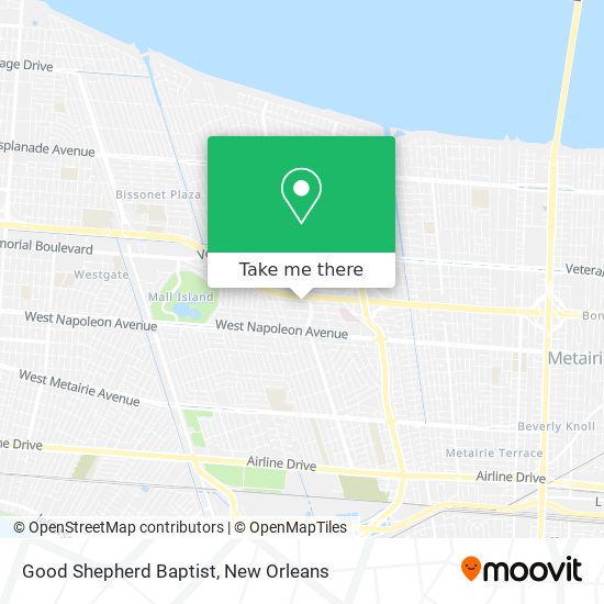 Good Shepherd Baptist map