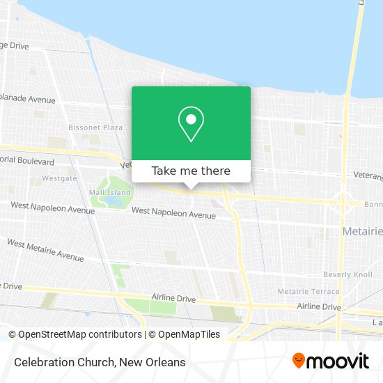 Mapa de Celebration Church