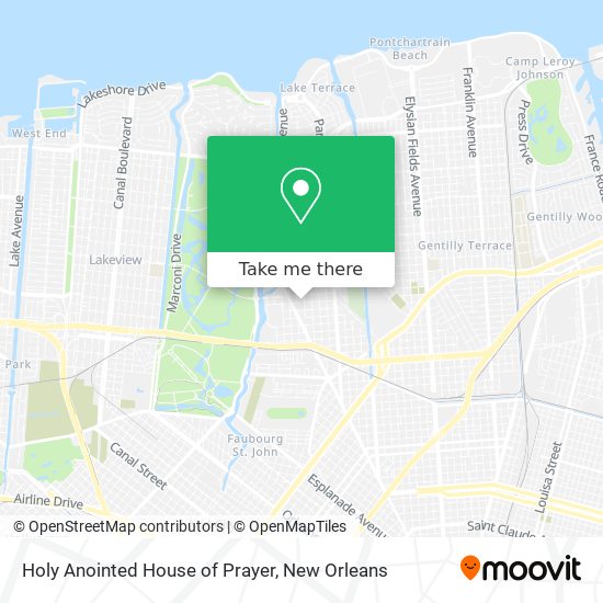 Holy Anointed House of Prayer map