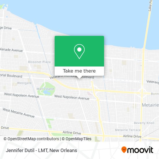 Mapa de Jennifer Dutil - LMT