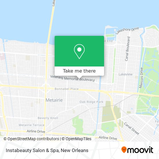 Instabeauty Salon & Spa map