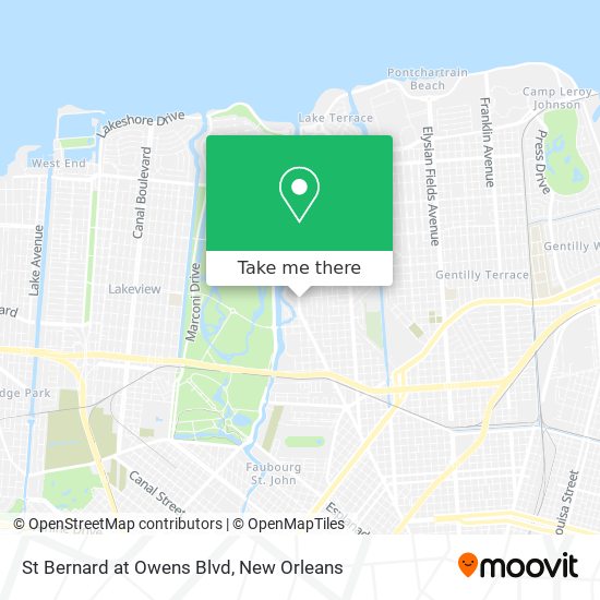 Mapa de St Bernard at Owens Blvd