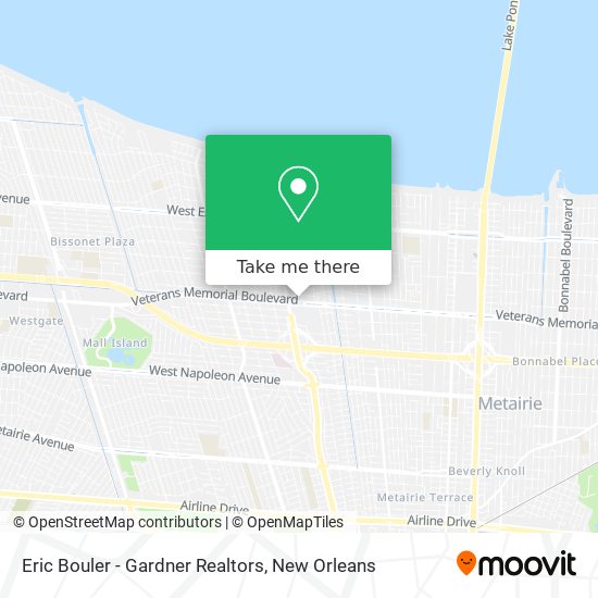 Mapa de Eric Bouler - Gardner Realtors