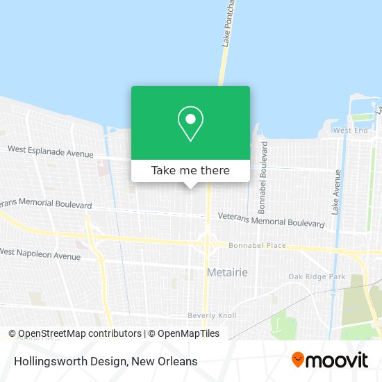 Hollingsworth Design map