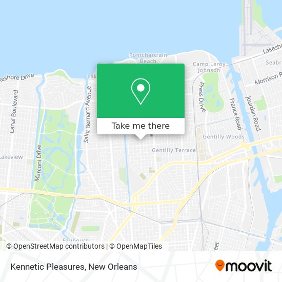 Kennetic Pleasures map
