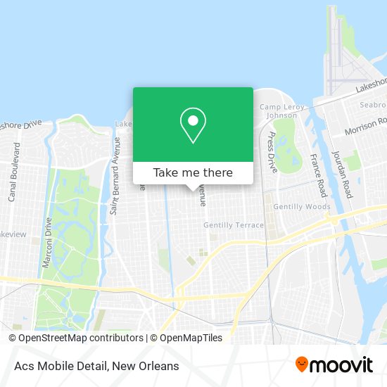 Mapa de Acs Mobile Detail