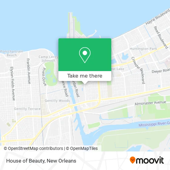 House of Beauty map