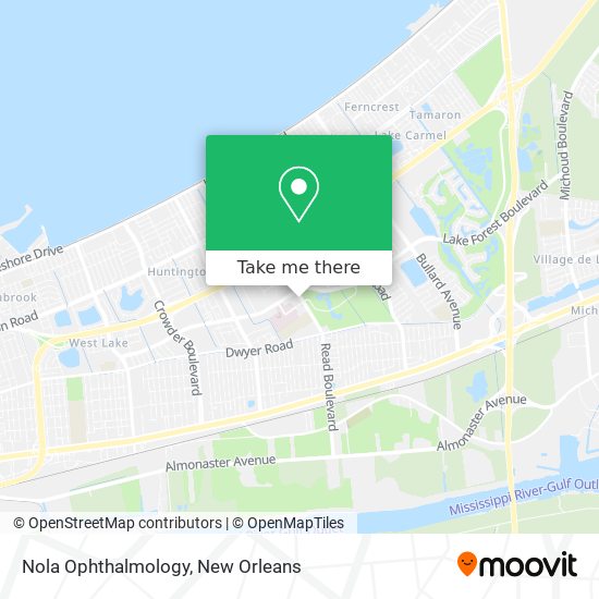 Nola Ophthalmology map