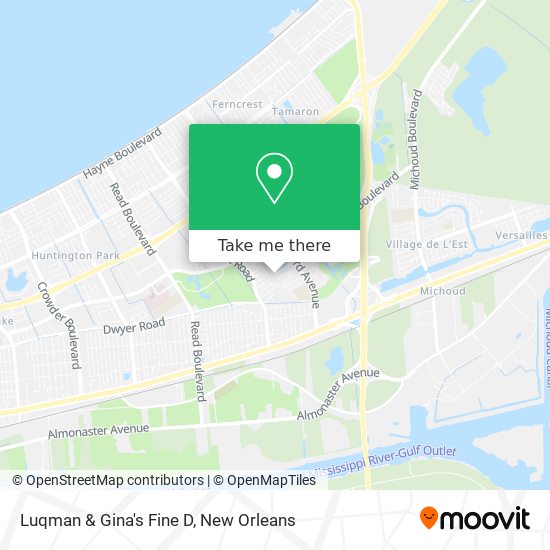 Luqman & Gina's Fine D map