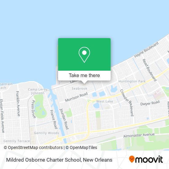 Mapa de Mildred Osborne Charter School