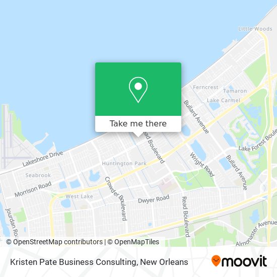 Kristen Pate Business Consulting map