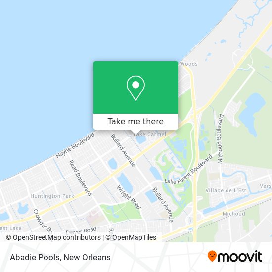 Mapa de Abadie Pools
