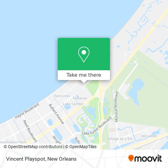 Mapa de Vincent Playspot
