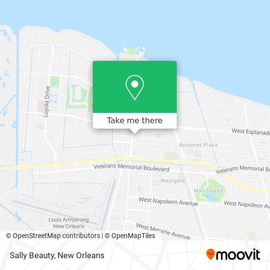 Mapa de Sally Beauty