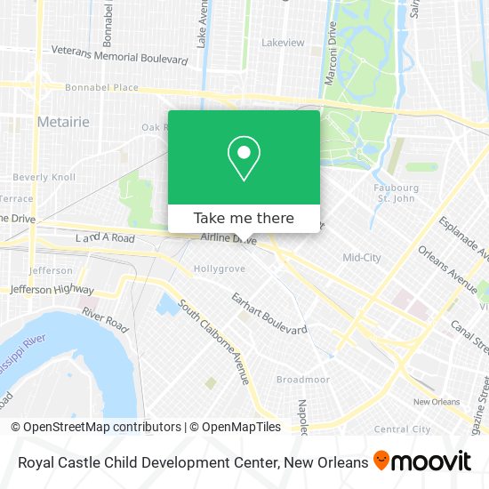 Mapa de Royal Castle Child Development Center